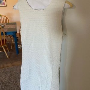Theory white dress